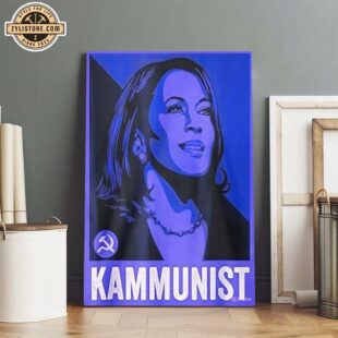 Kamala Harris Madam President 2024 Poster Canvas