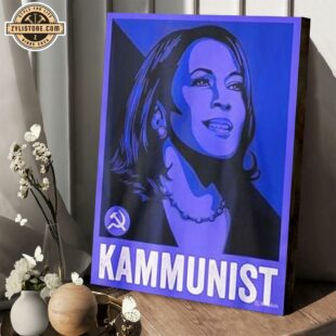 Kamala Harris Madam President 2024 Poster Canvas