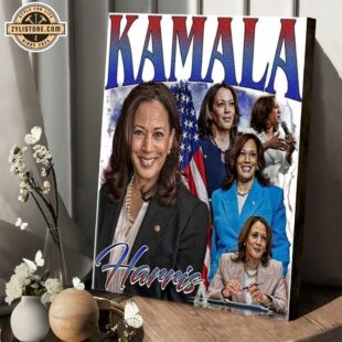 Kamala Harris President 2024 Win Poster Canvas