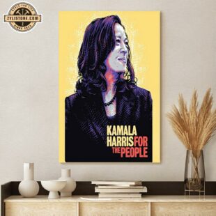 Kamala Harris President Win 2024 Poster Canvas