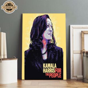 Kamala Harris President Win 2024 Poster Canvas