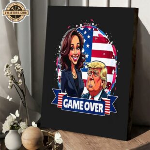 Kamala Harris Win Debate For President 2024 Poster Canvas