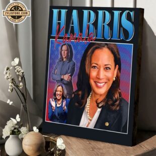 Kamala Harris Win President 47th Poster Canvas