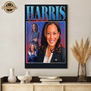 Kamala Harris Win President 47th Poster Canvas