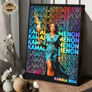 Kamalanomenon Kamala Harris 2024 Poster Canvas