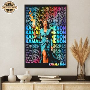 Kamalanomenon Kamala Harris 2024 Poster Canvas