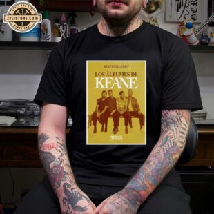 Keane Los Albumes De 2024 Poster Especiales Music Trends Unisex T-Shirt