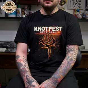 Knotfest Burning Field Iowa 2024 Unisex T-Shirt