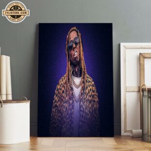 Lil Wayne Live in Concert Poster Canvas Wall Decor