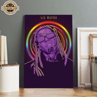 Lil Wayne Poster Art Poster Canvas Wall Decor