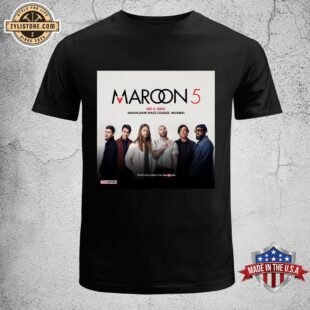 Maroon 5 Dec 3, 2024 Mahalaxmi Race Course, Mumbai Unisex T-Shirt