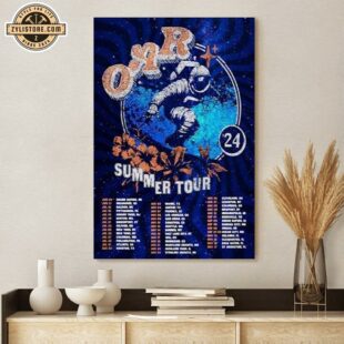 OAR Summer Fall Tour 2024 Poster Canvas