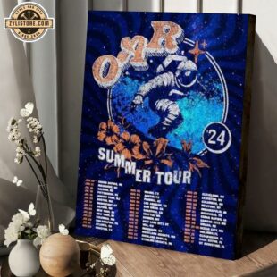 OAR Summer Fall Tour 2024 Poster Canvas