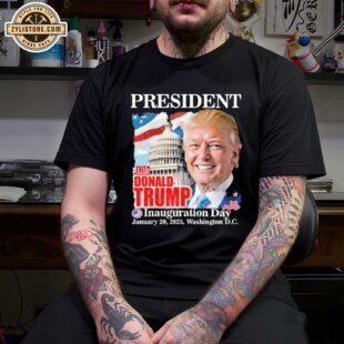 President Donald Trump Inauguration Day JAN 20 2025 47th Unisex T-Shirt