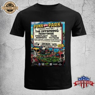 Punk In Drublic Snapdragon Stadium San Diego, CA Nov 16 2024 Tour Unisex T-Shirt