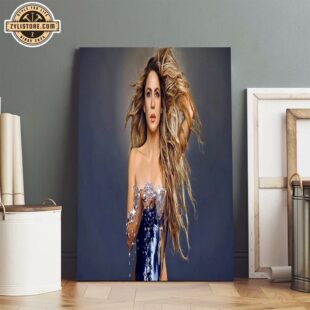 Shakira Las Mujeres Ya No Lloran World Tour Poster Canvas