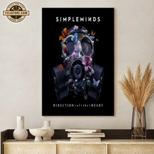 Simple Minds Summer Music Poster Canvas