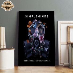 Simple Minds Summer Music Poster Canvas