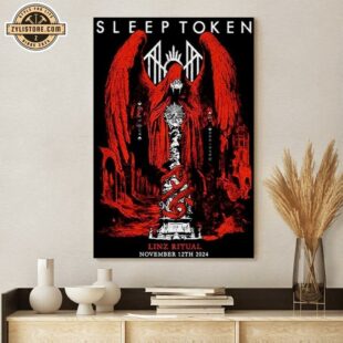 Sleep Token Linz Ritual November 12th 2024 Poster Canvas