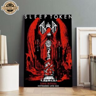 Sleep Token Linz Ritual November 12th 2024 Poster Canvas