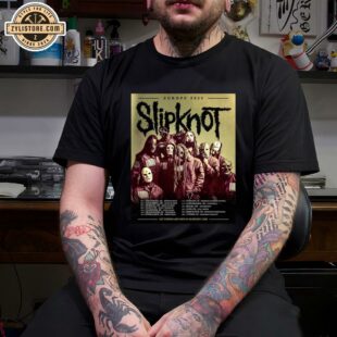 Slipknot Europe 2025 Music Unisex T-Shirt