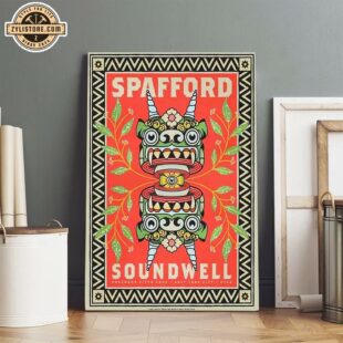 Spafford Merch For Show On November 5th 2024 At Soundwell Salt Lake City Poster Canvas