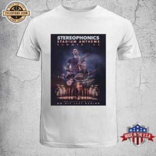 Stereophonics Stadium Anthems Summer 2025 UK Tour Unisex T-Shirt