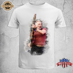 Sting With Guitar Unisex T-Shirt