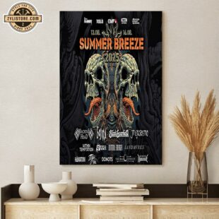 Summer Breeze Open Air 2025 Poster Canvas