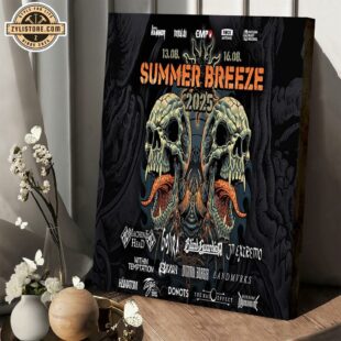 Summer Breeze Open Air 2025 Poster Canvas