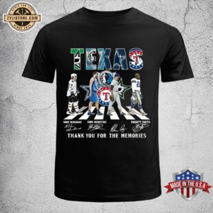 Texas Stars Mike Modano Dirk Nowitzki Nolan Ryan Emmitt Smith Thank You 2024 Unisex T-Shirt