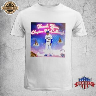 Thank you Clayton McCullough 10 Years With The Los Angeles Dodgers Unisex T-Shirt