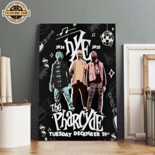 The Pharcyde Lives Ventura Music Hall Reserved in Ventura CA December 31 2024 Poster Canvas