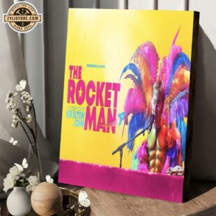 The Rocket Man Elton John Poster Canvas