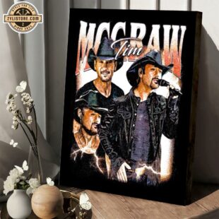 Tim McGraw Alwways Stay Humble And Kind Poster Canvas