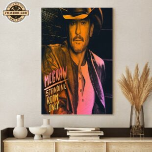 Tim McGraw Standing Room Only Poster Canvas