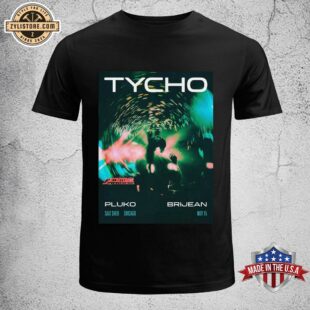 Tycho at The Salt Shed in Chicago, IL on Nov 15 2024 Tour Unisex T-Shirt