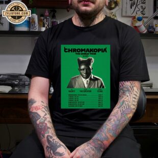 Tyler The Creator Chromakopia 2025 UK Arena Tour Unisex T-Shirt