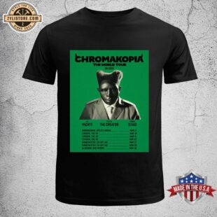 Tyler The Creator Chromakopia 2025 UK Arena Tour Unisex T-Shirt