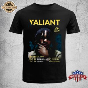 Valiant Gtky 2024 November UK Tour Unisex T-Shirt