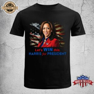 Win This Harris For President Kamala Harris 2024 Unisex T-Shirt