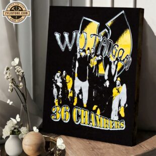 Wu Tang Clan Shaolin Slums Poster Canvas