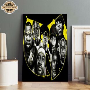 Wu-Tang Clan Tour 2025 Music Poster Canvas