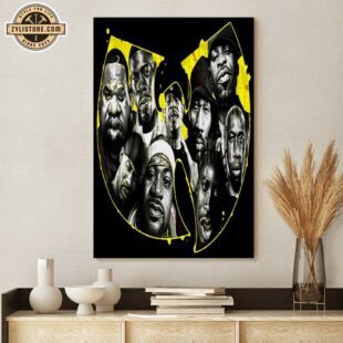 Wu-Tang Clan Tour 2025 Music Poster Canvas