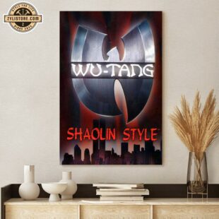 Wu-Tang Shaolin Music Poster Canvas