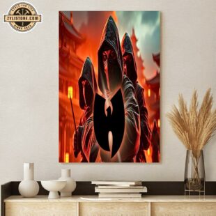 Wu-Tang - When the Emcees Came Poster Canvas