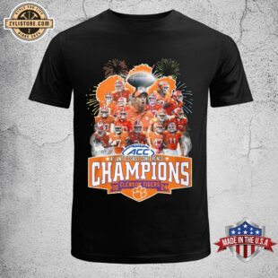 ACC Atlantic Coast Conference Champions Clemson Tigers Unisex T-Shirt