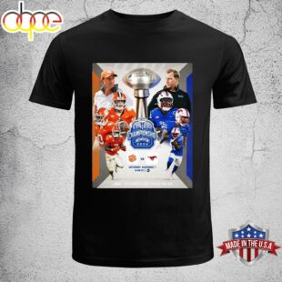 ACC Football Championship 20th Game 2024 Clemson vs SMU Unisex T-Shirt