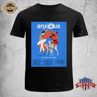 Anxious Spring 2025 Tour Unisex T-Shirt