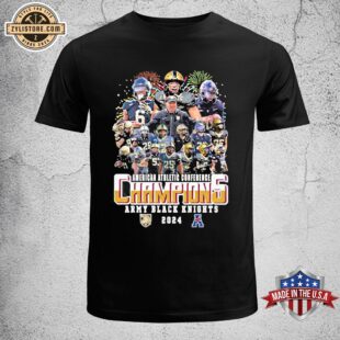 Army Black Knights AAC Football Champions Unisex T-Shirt